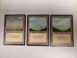 MTG Lot of 3 Plains - 1 Each Art  (French Revised/Land/C) - BGM - Picture 1 of 2