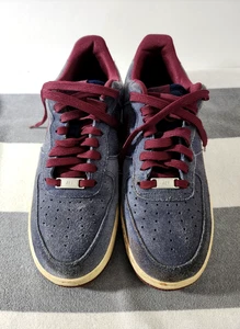 Nike Air Force 1 Low Shoes Mens Size 9.5 Suede Gum 488298-427 Sneakers - Picture 1 of 10