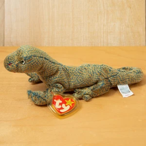 Peluche SCALY the Lizard - 1999 Ty Beanie Babies (retirado) MWMT - NUEVO STOCK ANTIGUO - Imagen 1 de 6