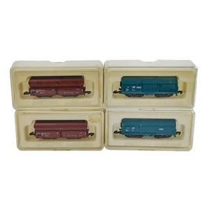 Marklin Mini-Club Hopper Car German 1:220 Z Scale Model Train Freight Car 4P Lot - Picture 1 of 8