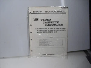 Sharp VC-785u manuale tecnico - Foto 1 di 2