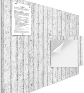 Large Felt Cork Board Alternative – 11.8"x11.8"x0.35" 12 Pack Cork Board Felt... - Picture 1 of 7