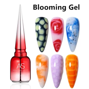 AS 15Ml Transfer Foil Gel Nail Polish Soak off Led Uv Gel Varnish Fast Dry Star - Picture 1 of 12