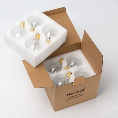 8 Pack 40 Watt G50 Light Bulbs For Full-Size Scentsy Warmers G16.5 Globe E12 New - Image 1 of 4