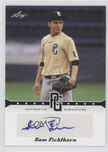 2013 Leaf Perfect Game Showcase Auto Sam Fichthorn #A-SF1 Auto
