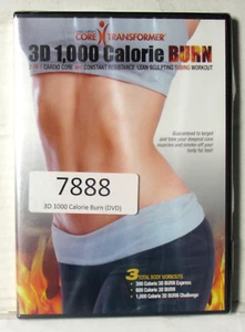 3D Calorie Burn Linda LaRue NEW Workout Video 1,000 Buy 2 get 1 FREE - Picture 1 of 3