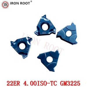 10P 22ER4.0ISO-TC GM3225 CNC lathe tool indexable carbide insert thread insertS - Picture 1 of 6