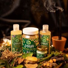 Maya Green Herbal Face Pack + Face Wash + Cream pimples skin Pure Organic Herbal