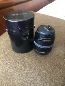Nice CANON EF 50mm Compact-Micro Lens Japan + Caps & Case - Picture 1 of 6