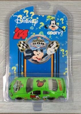 2004 Disney Nascar Daytona 500 Green Goofy Car 41913 NEW - Image 1 of 2