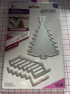 CRAFTERS COMPANION GEMINI CHRISTMAS TREE 3 DIES CONCEPT CREATE A CARD - Picture 1 of 1
