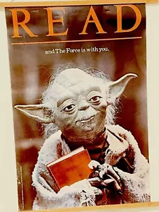 Star Wars 1983 “Leer” 22x34 American Library Assoc. Póster - Imagen 1 de 14