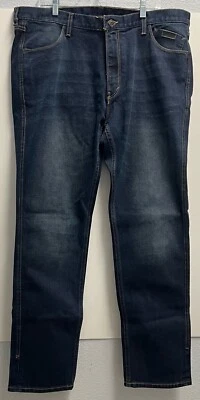 Pantalones de mezclilla clásicos para montar Harley-Davidson para hombre FXRG Armalith azules 40 x 34 nuevos Foto 1 de 4