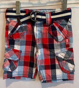 Neu Kanz Clothing Company Kleinkind Jungen kariert Segeln Crew Bermuda Shorts Gr. 12 M - Bild 1 von 7