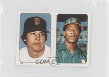 1984 Topps Album Stickers Atlee Hammaker Rickey Henderson #175-202 HOF