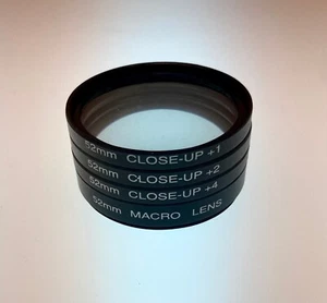 Set Filtri Close Up/Macro 52mm (4pz) - Picture 1 of 3