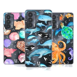 HEAD CASE DESIGNS WATERCOLOURED SEA LIFE SOFT GEL CASE FOR MOTOROLA PHONES 2 - Picture 1 of 10