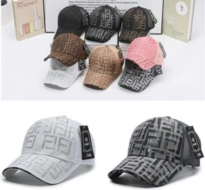 Nuevo Lujo Moda Estrás Decoración Gorra de Béisbol Snapback Sombrero 8 Colores - Imagen 1 de 23