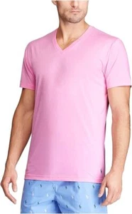 Polo Ralph Lauren Men's V-Neck Cotton Jersey Sleep Shirt , Color: Carmel Pink - Picture 1 of 2