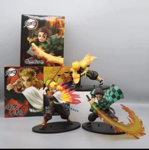 demon slayer figure Japanese anime figure Tanjiro Kyojuro Zenitsu Figure - Picture 1 of 7