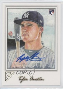 2017 Topps Gallery Auto Tyler Austin #14 Rookie Auto RC