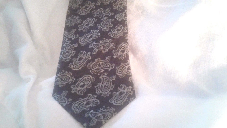 Галстук BRIONI, сделанный в Италии, тканый шелковый галстук, рекомендуемая розничная цена производителя 230 долл. США! - Изображение 1 из 3