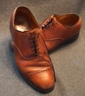 Allen Edmonds Byron Men's Size 10 D Brown Leather Oxfords Dress Shoes 2034