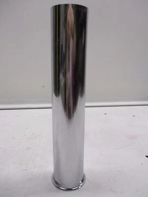 Cordal fregadero calibre 20 1 1/2" X 8" acabado cromado Foto 1 de 4