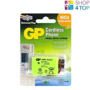 GP T157 CORDLESS PHONE CHARGER BATTERY METAL HYDRIDE UNIVERSAL 3.6V 600mAh NEW