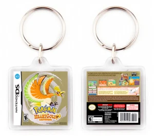 POKEMON HEARTGOLD VERSION NINTENDO DS LLAVERO KEYRING - Imagen 1 de 1