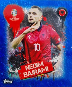 Topps UEFA EURO 2024 Sticker Germany - Blau / Blue PARALLEL Auswahl/Choose - Picture 1 of 5