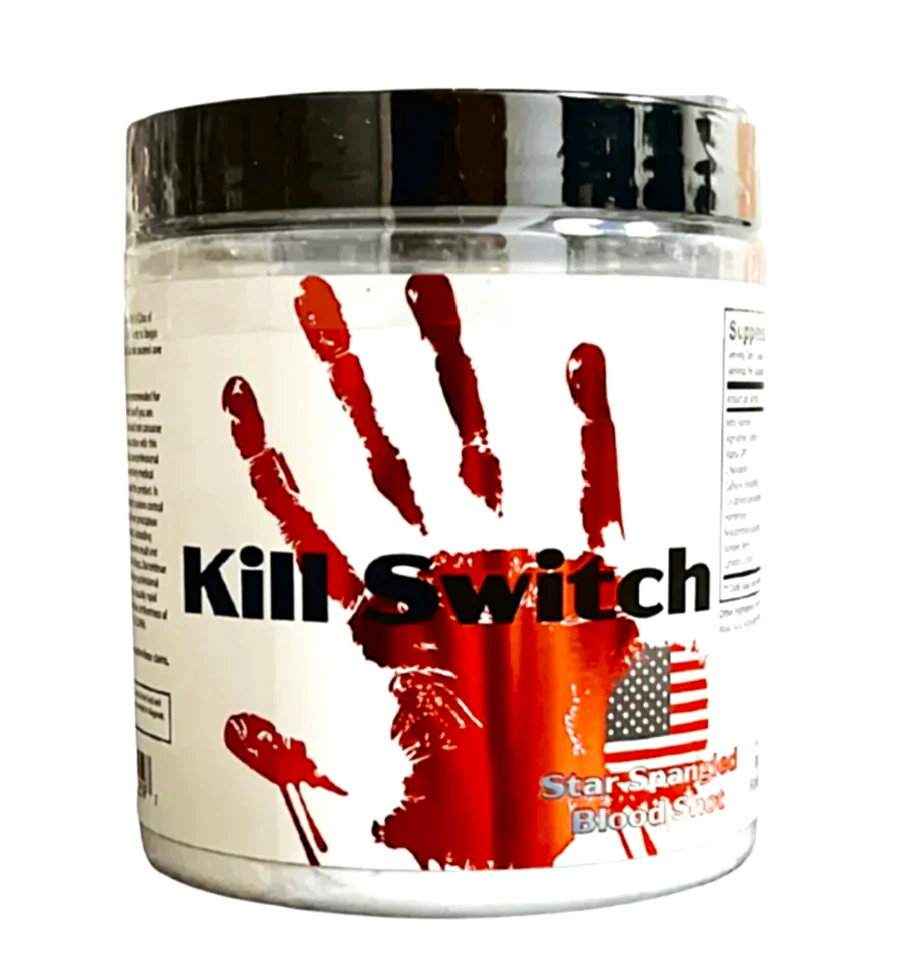 Pré-treino Kill Switch Death Row Formulations (sabor arco-íris sangrento) - Imagem 1 de 1