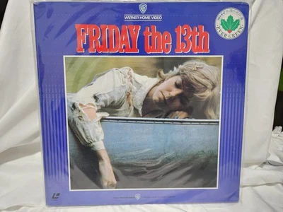 Friday The 13th Japanese Laserdisc Horror Movie 1980 NM - Imagem 1 de 4