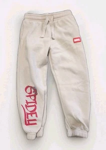 NWOT Cotton-On Kids Beige Marvel Spiderman Sweatpants Size 6 - Picture 1 of 4