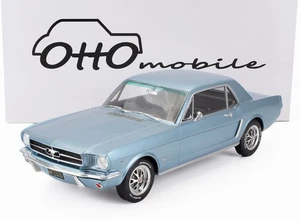 Ford Mustang V8 1965 techo rígido Otto-Mobile 1/12 EE. UU. Blue Pony G089 - Imagen 1 de 8