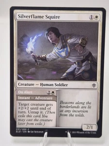12x Silverflame Squire - Throne Of Eldraine - Magic The Gathering MTG NM - Picture 1 of 2