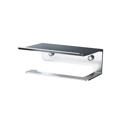 Porta Rotolo Da Cucina Carta Igienica Supporto Per La Mensola Di - Immagine 1 di 4