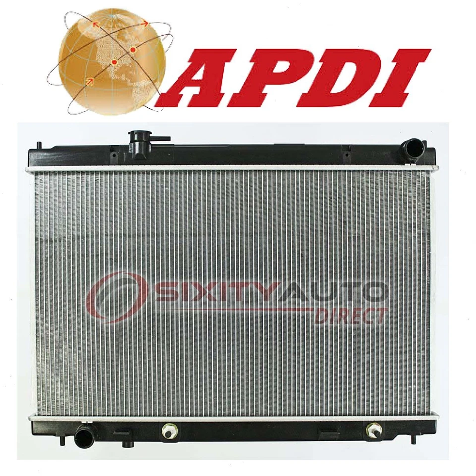 APDI Radiator for 2005-2011 Audi A6 Quattro - Cooler Cooling Antifreeze sk Foto 1 de 4