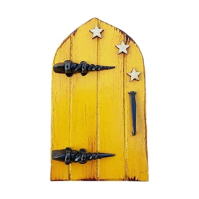 Mini puerta de hadas para hogar jardín árbol puerta de hadas decoración exterior/interior nuevo regalo Foto 1 de 4