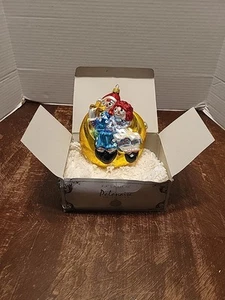 Kurt Adler Polonaise Blown Glass Raggedy Ann & Andy Christmas Ornament 1998 - Picture 1 of 10