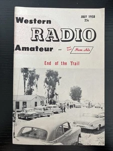 Western Radio Amateur Magazine July 1958 - Zdjęcie 1 z 3