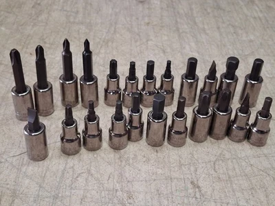 Craftsman USA 23 PCS  3/8" Drive Screwdriver Torx Bit Socket Set Metric & SAE - Image 1 of 4