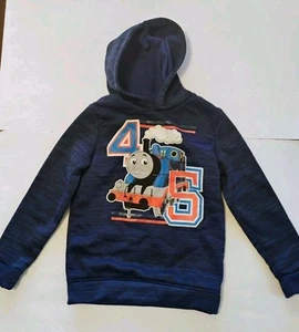 thomas and friends Boys Hoodie Navy Blue Size 7 - Picture 1 of 5
