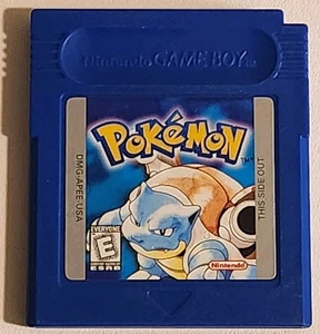 Cartucho Pokemon Azul Verison Nintendo Game Boy Solo Auténtico Guarda Probado 98 - Imagen 1 de 3