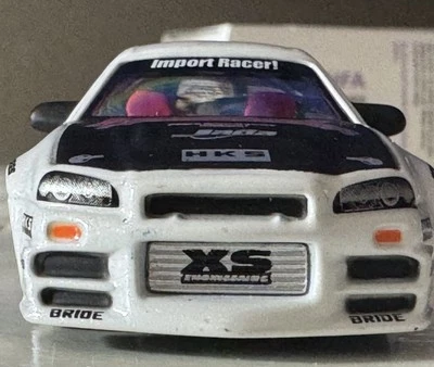Jada Import Racer Nissan Skyline GT-R, Blanco, 1:64, Excelente Foto 1 de 4
