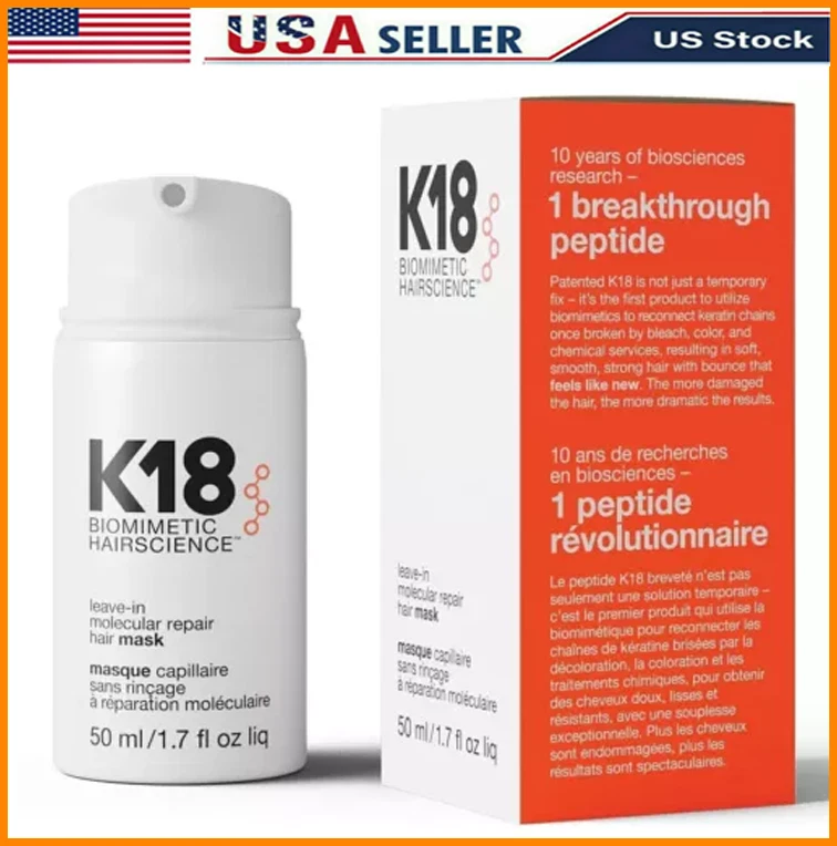 K18 Leave-In Molecular Repair Hair Mask - 1.7 fl oz