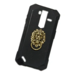 For Ulefone Armor 6 6E 3D Lion Head Finger Ring Stand Holder Soft TPU Case Cover - Picture 1 of 4