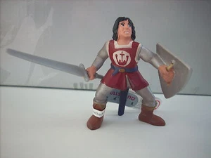 SOLDATO TUNICA ROSSA - MINIATURA MODELLINO MEDIOEVO Bullyland 80723 - Foto 1 di 1