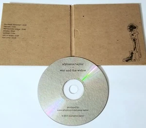 ALPHAEUS TAYLOR WAR AND THE WIDOW CD DEMO SOUL FOLK BLACK STUDIO lp 45 - Picture 1 of 15