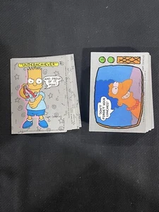1990 The Simpsons Trading Card Topps Partial Set 54/88, 7/22 Stickers - Picture 1 of 5